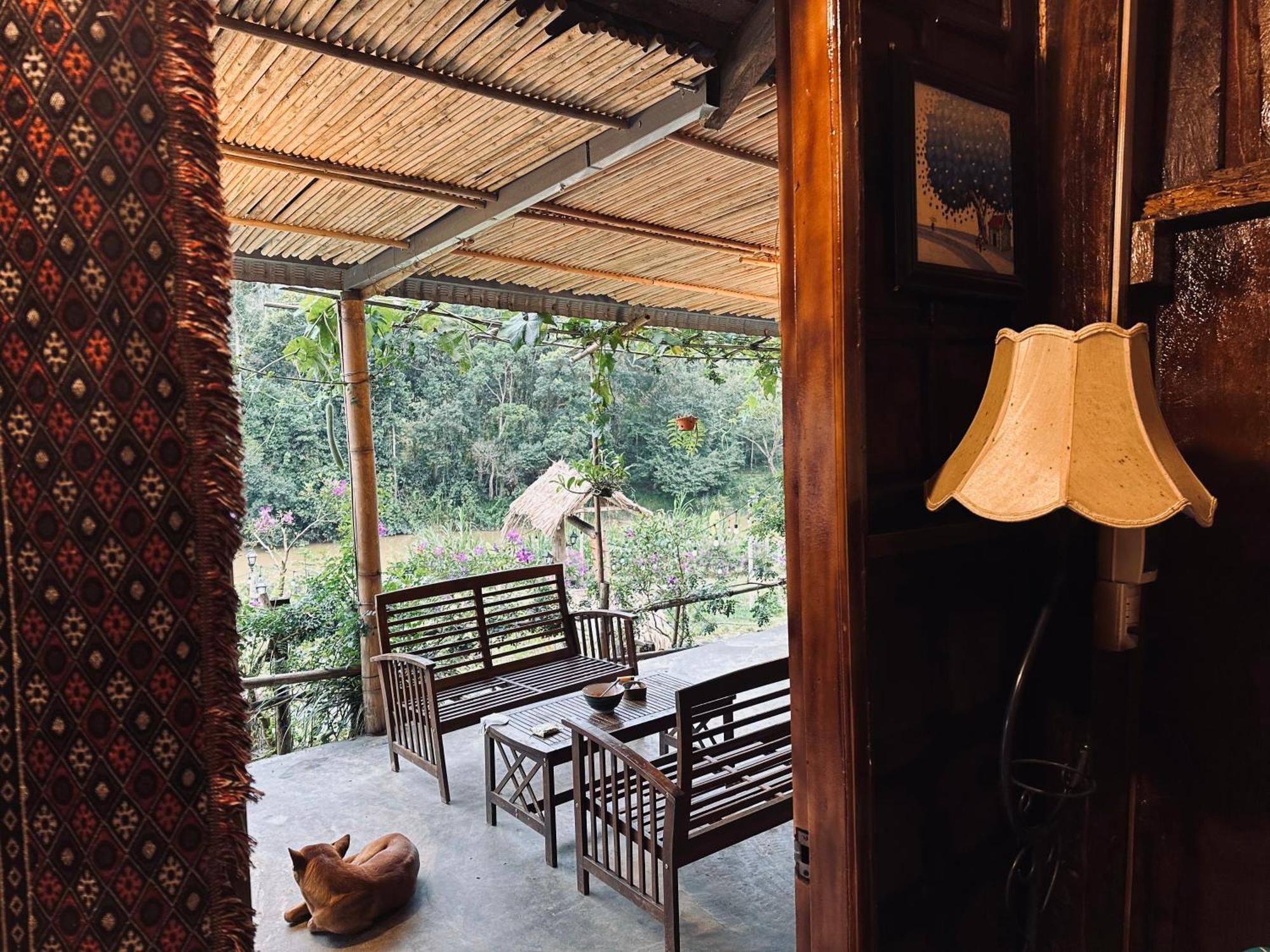 Hotel Coi Nguon Farm Glam Mang Den Kon Von Kla Exterior foto