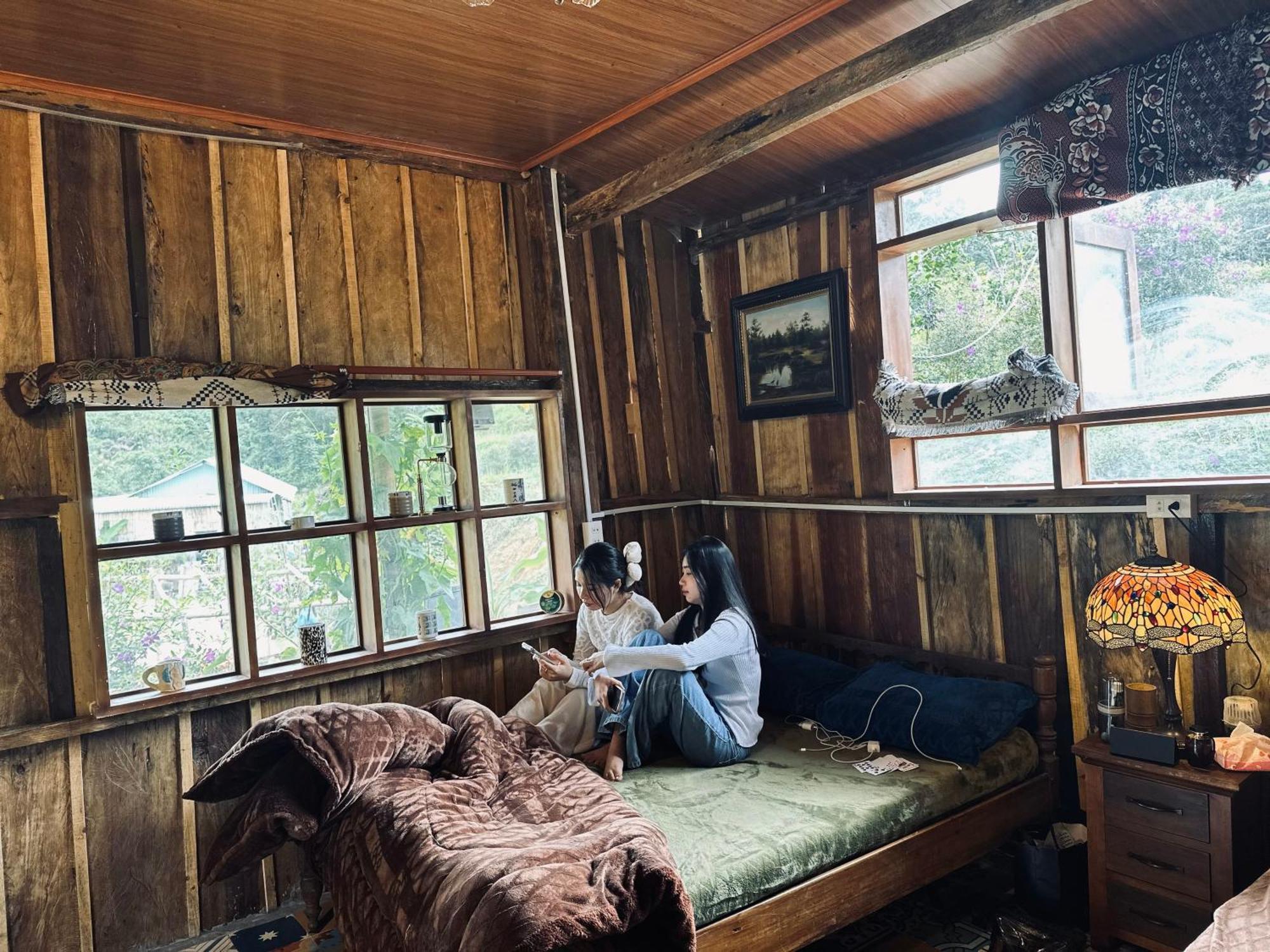 Hotel Coi Nguon Farm Glam Mang Den Kon Von Kla Exterior foto